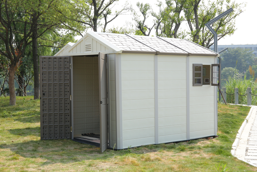 <span style="font-weight: normal;"> Универсальные пластиковые хозблоки-сараи и шкафы.</span>